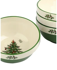 Spode Christmas Tree Stacking Bowls, Set of 4