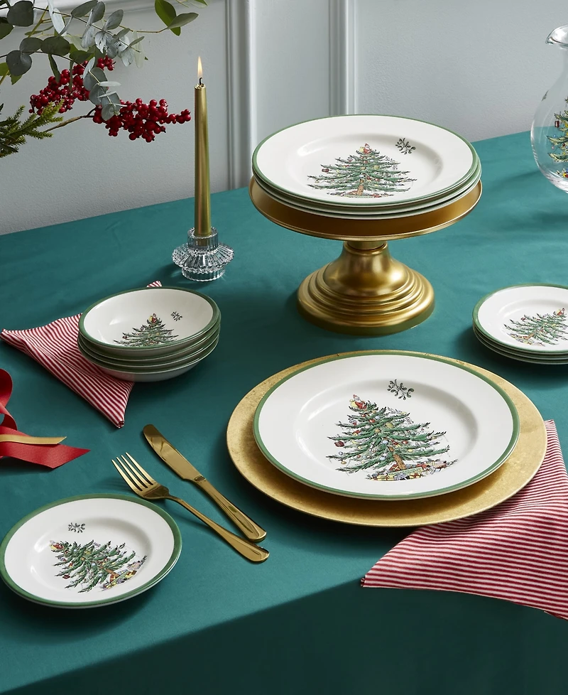 Spode Christmas Tree Luncheon Plate