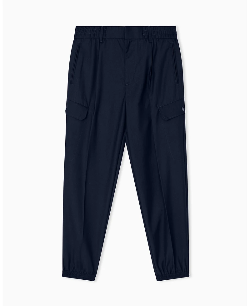 A|X Armani Exchange Men's Poly Cargo Jogger