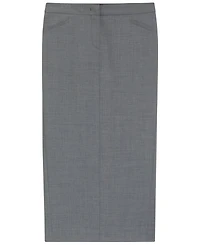 Boss by Hugo Women's Melange Virgin Wool Pencil Skirt