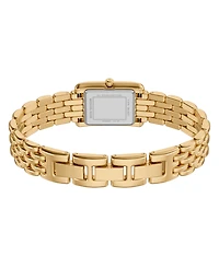 Michael Kors Women's Essex Three-Hand Gold-Tone Stainless Steel Watch, 20mm