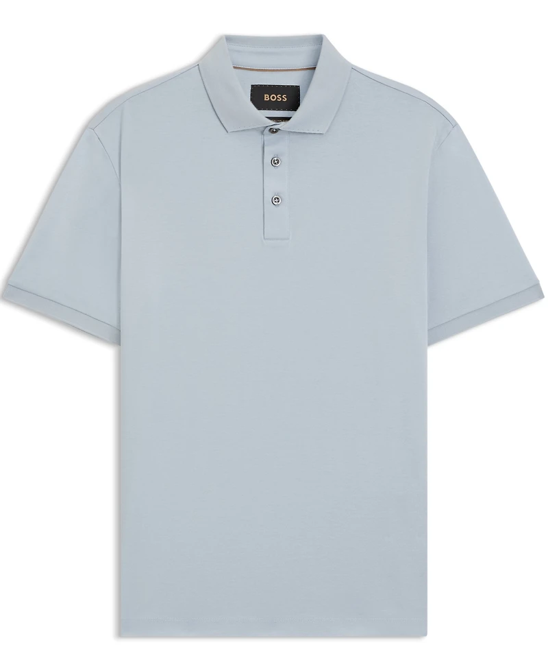 Boss by Hugo Men's Mercerized Cotton Regular-Fit Polo Shirt