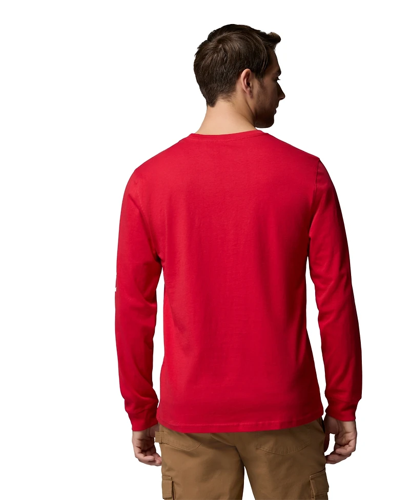 Columbia Men's Fundamental Graphic Long-Sleeve T-Shirt