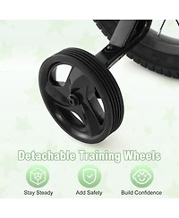 Sugift 14 Inch Kids Bike Adjustable with Transparent Chain Cover for 4-5 Years Old