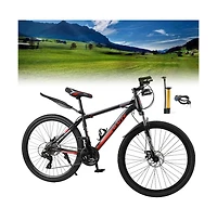 Artudatech 27.5-Inch 27-Speed Mountain Bike for Adults with Dual Disc Brakes & Suspension Fork Modern Adventure