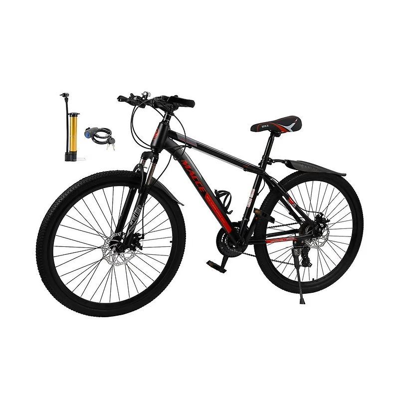 Artudatech 27.5-Inch 27-Speed Mountain Bike for Adults with Dual Disc Brakes & Suspension Fork Modern Adventure