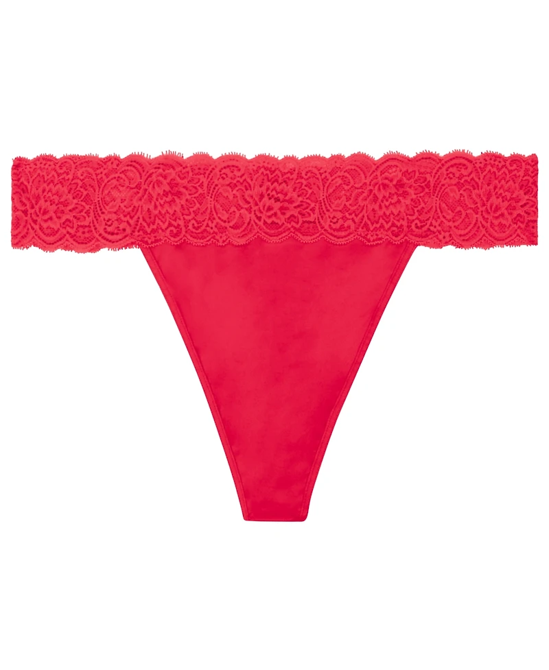 Maidenform Women's Everyday Pretty Lace Thong Panty