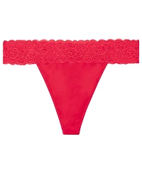 Maidenform Women's Everyday Pretty Lace Thong Panty