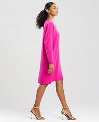 Natori Women's V-Neck Long-Sleeve Dress