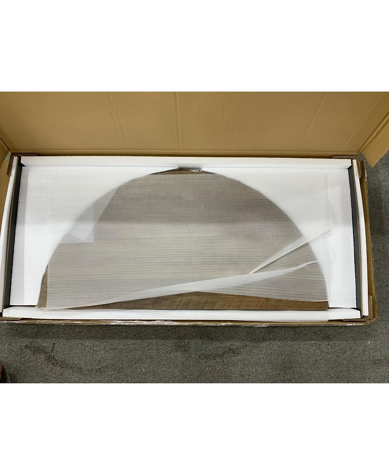 Casainc 31.5 Inch Round Dining Table with Black Metal Legs