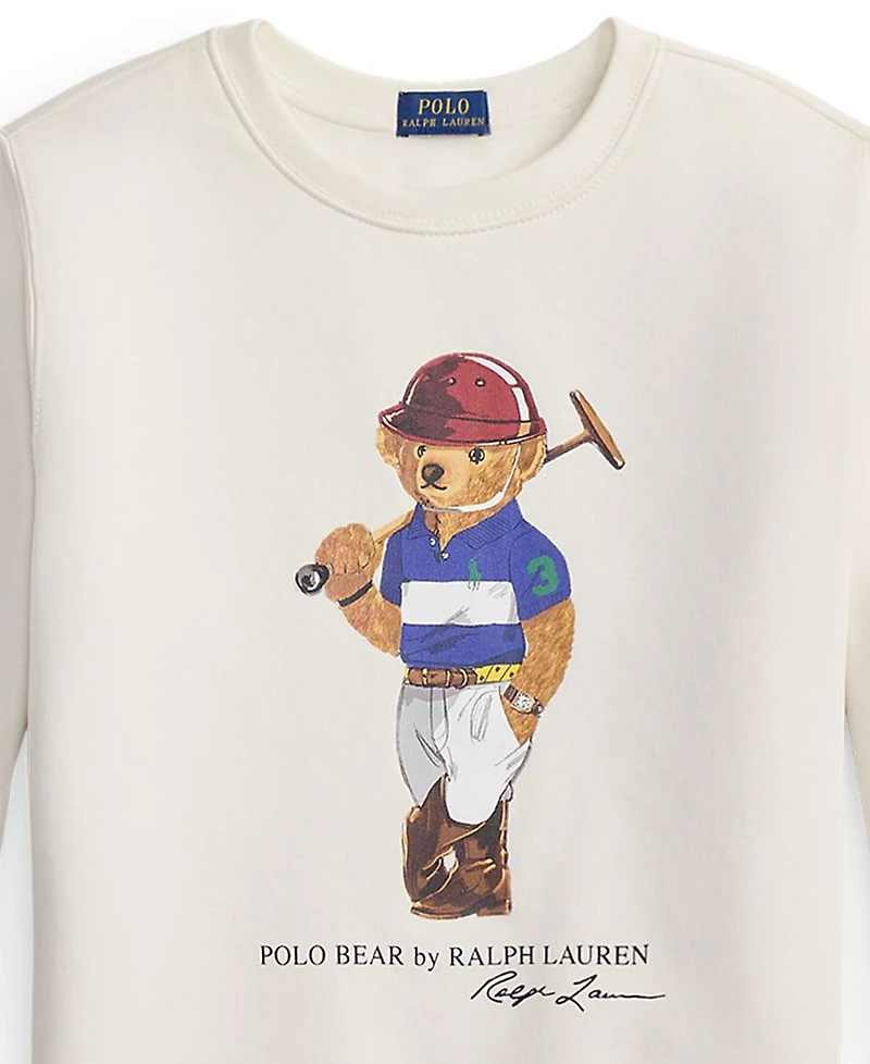 Polo Ralph Lauren Boys 8-20 Bear Fleece Sweatshirt