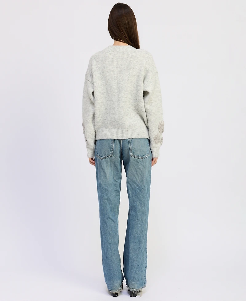 En Saison Women's Alannah Crewneck Sweater