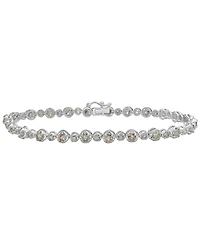 Macy's White Diamond Bracelet (3 ct. t.w.) in 10k White Gold