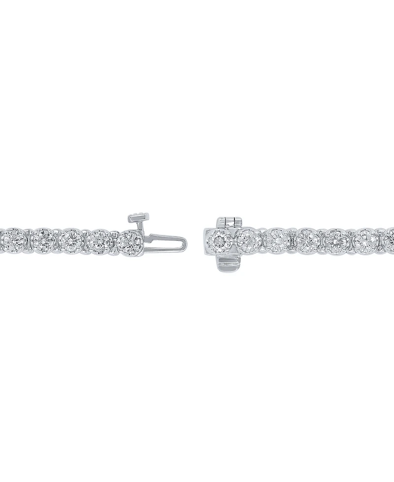 Macy's White Diamond Bracelet (5 ct. t.w.) in 10k Yellow Gold (also in 10k White Gold)