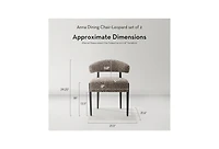Z Gallerie Anna Dining Chair - Set of 2