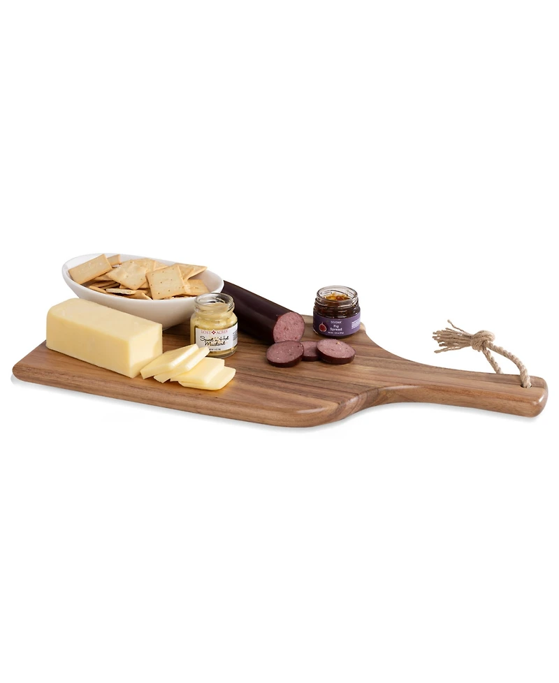 Toscana Artisan Charcuterie Board with Gourmet Gift Pack, 5-Piece