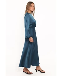 Petal and Pup Women's Remora Long Sleeve Midi Dress