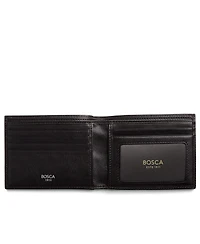 Bosca Men's Wallet, Nappa Vitello Leather Executive I.d. Wallet with Rfid Blocking