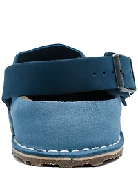 Birkenstock Men's Lutry Premium Suede Clogs from Finish Line
