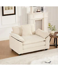 Streamdale Furniture Cloud Couch: Ultimate Comfort Chenille Sofa
