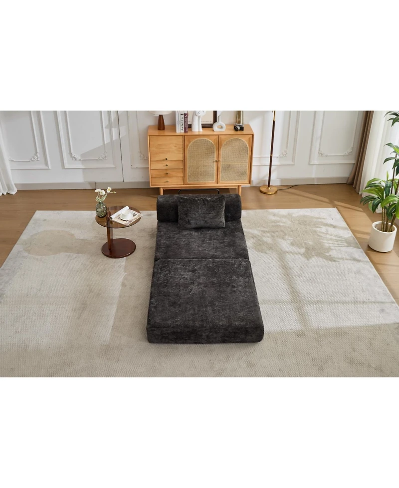 Streamdale Furniture Compression Sofa, Convertible Floor Sofa Bed