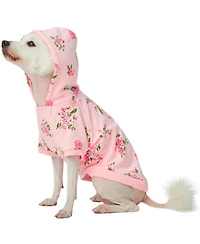 Blueberry Pet French Terry Knit English Rose Dog Sweatshirt Hoodie
