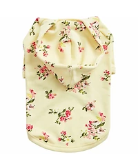 Blueberry Pet French Terry Knit English Rose Dog Sweatshirt and Hoodie