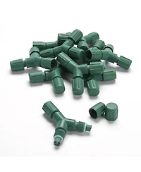 DELight 10Pcs IP65 Waterproof Wire Connectors 3 Way Y-Shape for Outdoor Lights