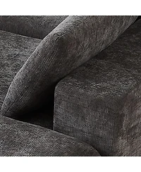 Streamdale Furniture Modern Chenille Cloud Sofa - Freely Combinable & Comfortable