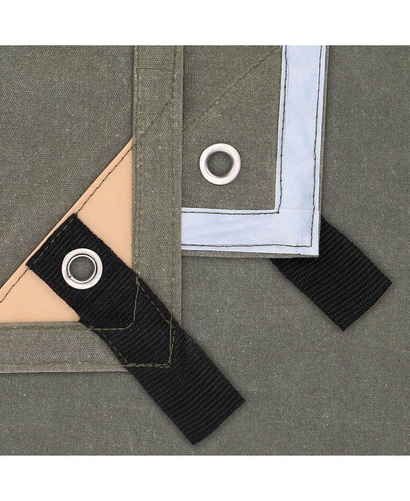 Whiteduck Outdoors 18 oz. Canvas Tarp 10x14 Olive