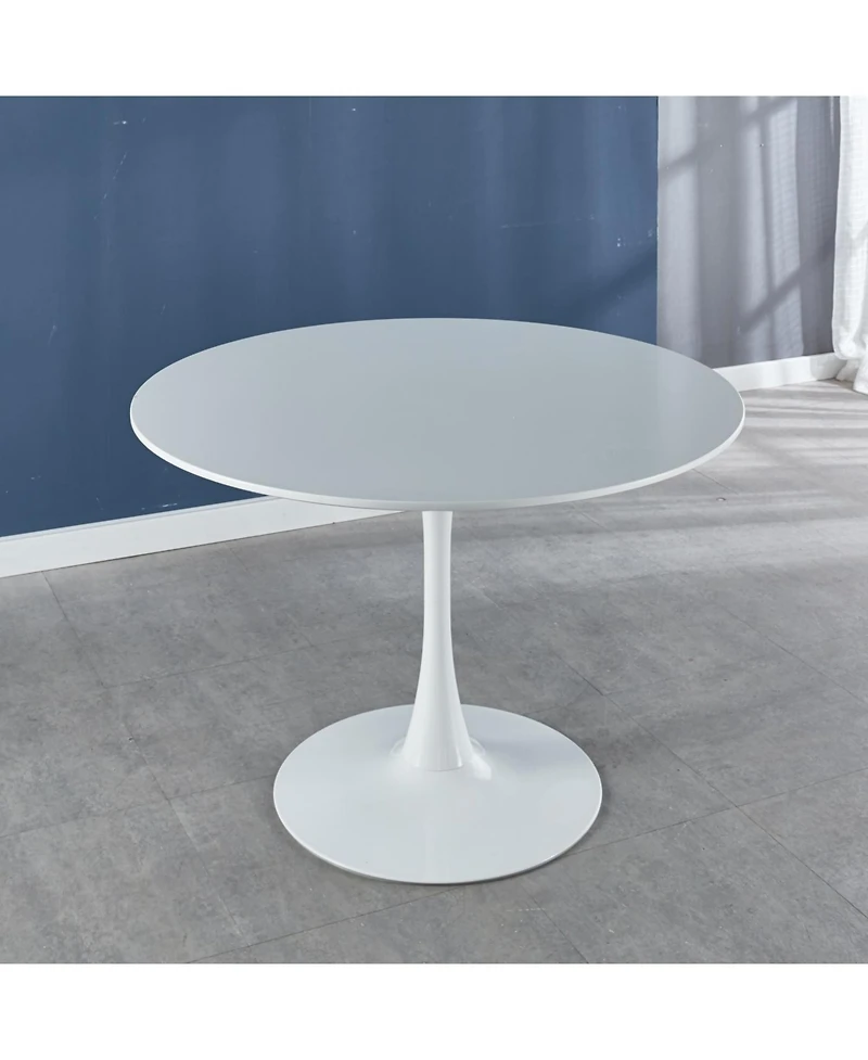 Streamdale Furniture White Tulip Dining Table