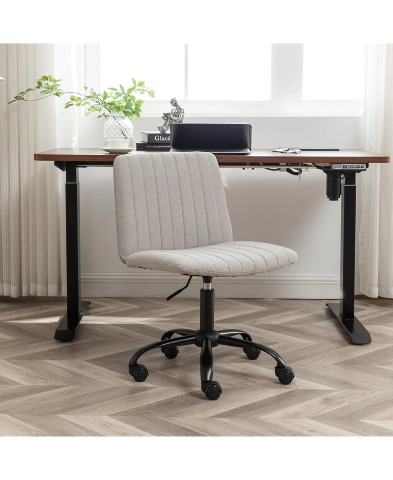 Streamdale Furniture Streamdale Masar Fabric Swivel Office Chair