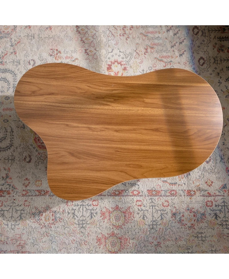 Streamdale Furniture Cloud Coffee Table - Modern, Easy Assembly for Living Room