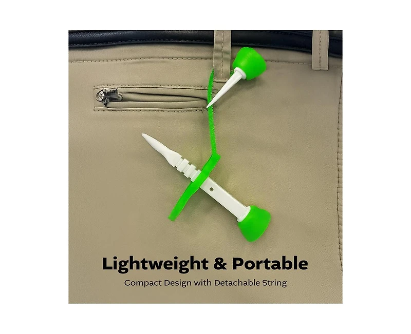 Birdie1 Smart Golf Tees (Long + Short Tees), 4 pieces, Gift Set