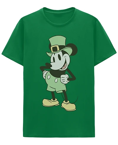 Hybrid Apparel Men's Mickey Mouse St. Patrick's Short-Sleeve T-Shirt