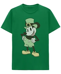 Hybrid Apparel Men's Mickey Mouse St. Patrick's Short-Sleeve T-Shirt