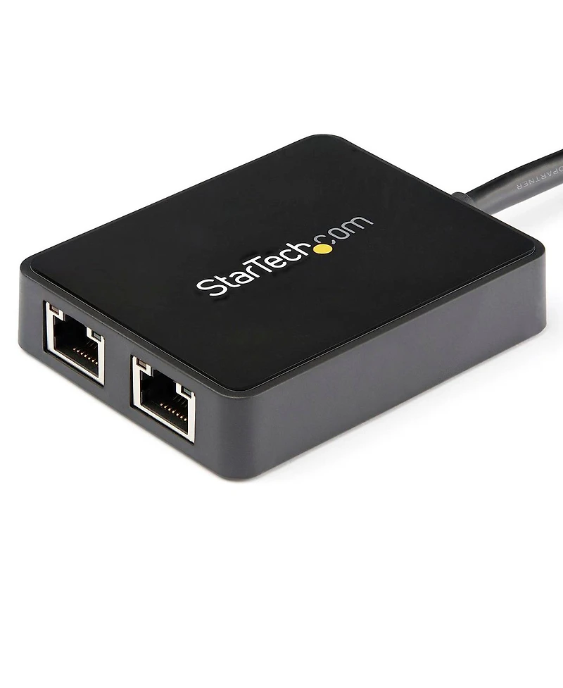 StarTech Usb 3.0 to Dual Port Gigabit Ethernet Nic Adapter with Usb Port