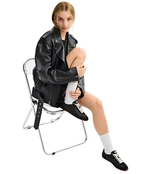 Coach Women's Flat Round Toe Sneakers