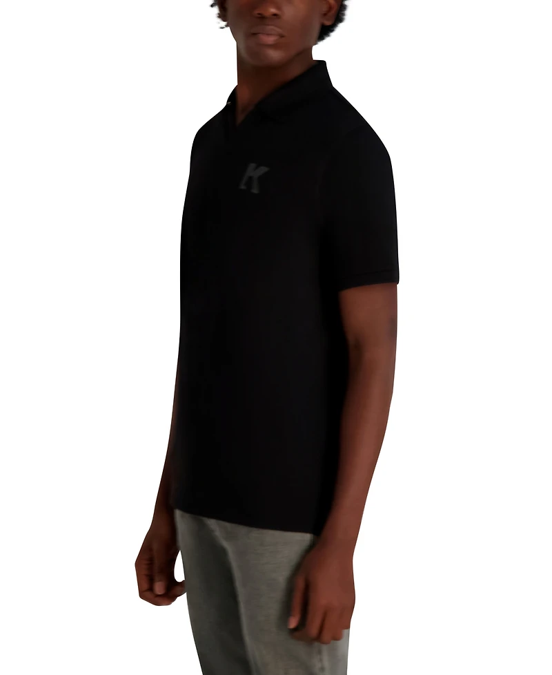 Karl Lagerfeld Paris Men's Embroidered K Polo Shirt