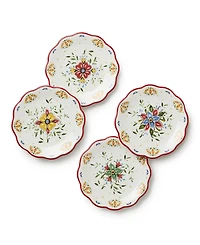 Certified International Provence Canape Plates, Set of 4