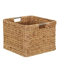 Household Essentials Square Wicker Basket, Natural