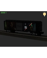 Lionel Star Wars Lightsaber Series Darth Maul vs. Qui-Gon Jin Illuminated Boxcar