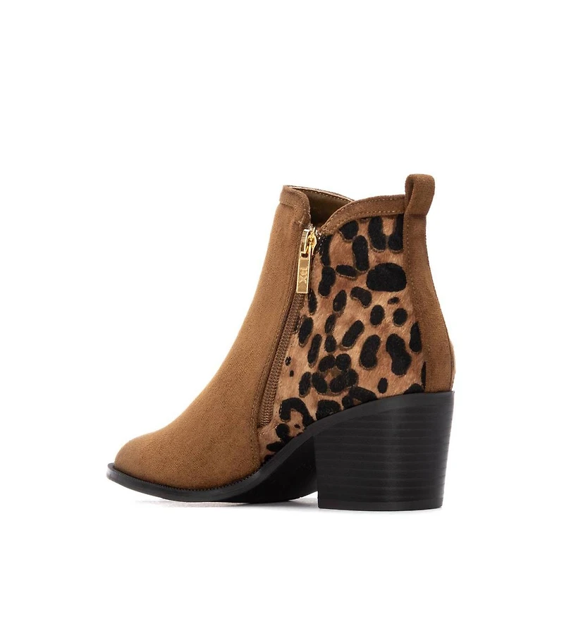 Xti Women's Suede Heeled Ankle Booties