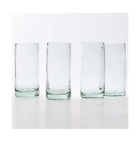 Verve Culture Handblown Glasses Highball Tamarind - Set of 4