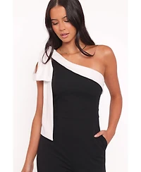 Petal and Pup Women's Pearla One Shoulder Jumpsuit