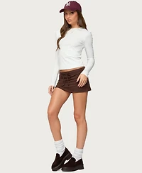 Edikted Women's Kiyan Long Sleeve T Shirt