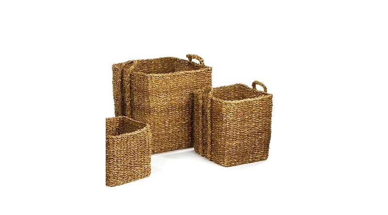 Napa Home & Garden Seagrass Apple Baskets
