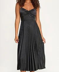 Katia Rae Juniors' Tie-Back Detail Midi Dress