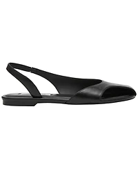 Steve Madden Women's Zest Slingback Chopout Toe-Holster Flats