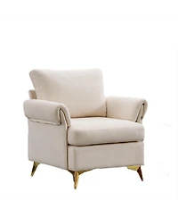 Boyel Living Modern Accent Chair Single Sofa Chair，Recliner Chair, Fabric Armchair Recliner
